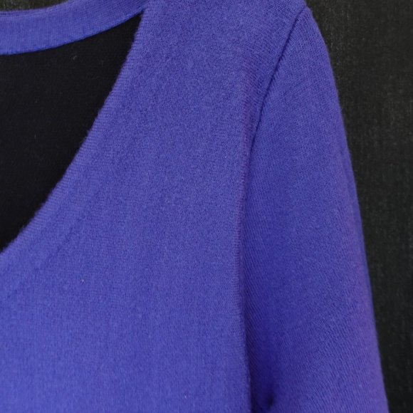 atelier camille from anthropologie top ink blue large - Picture 4 of 7